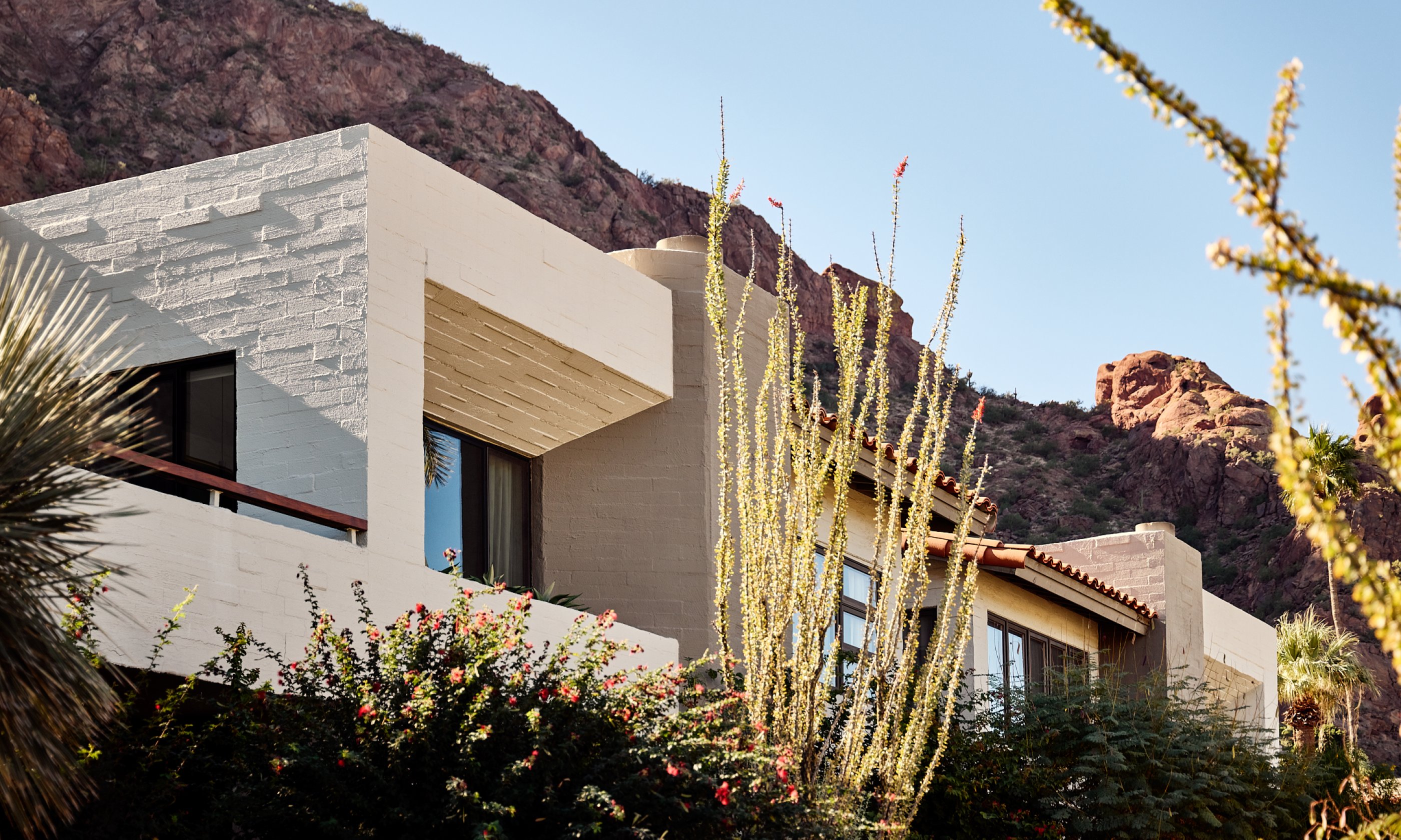 Mountain suite nestled into the side of Camelback Mountain.