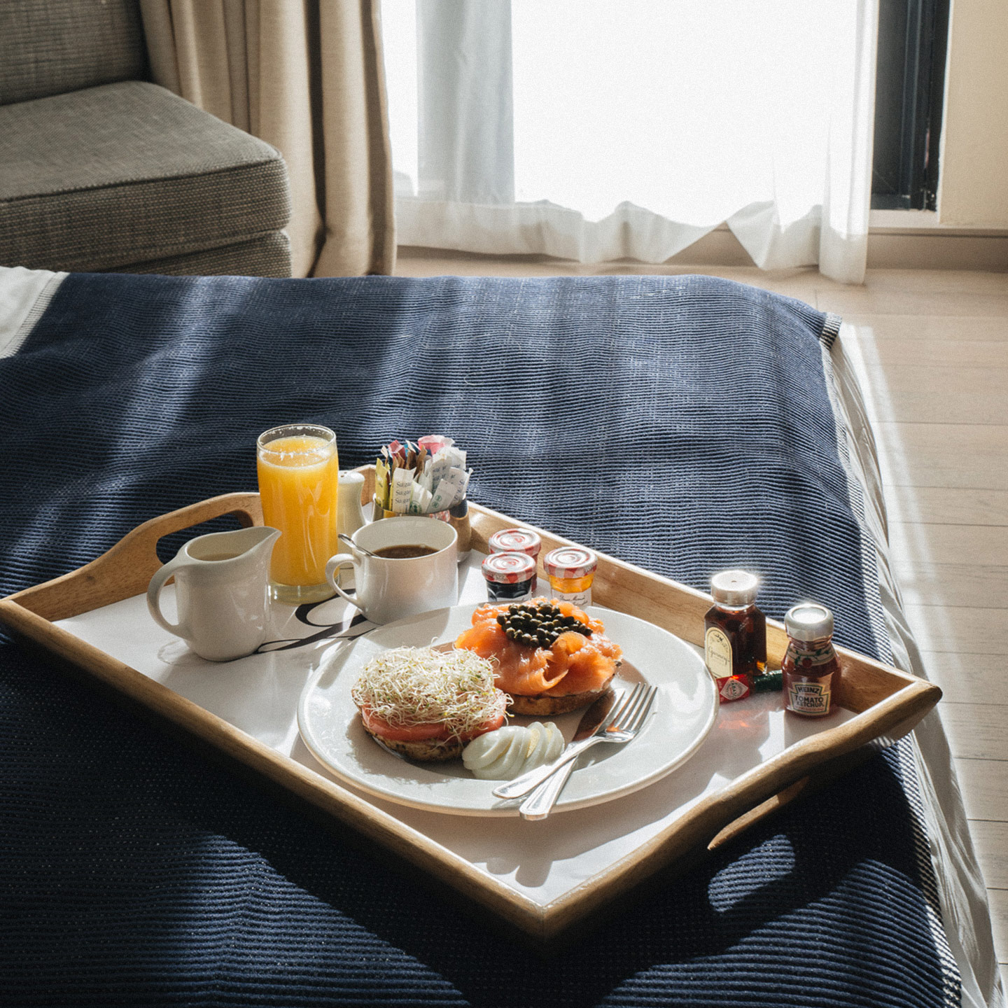breakfast in bed