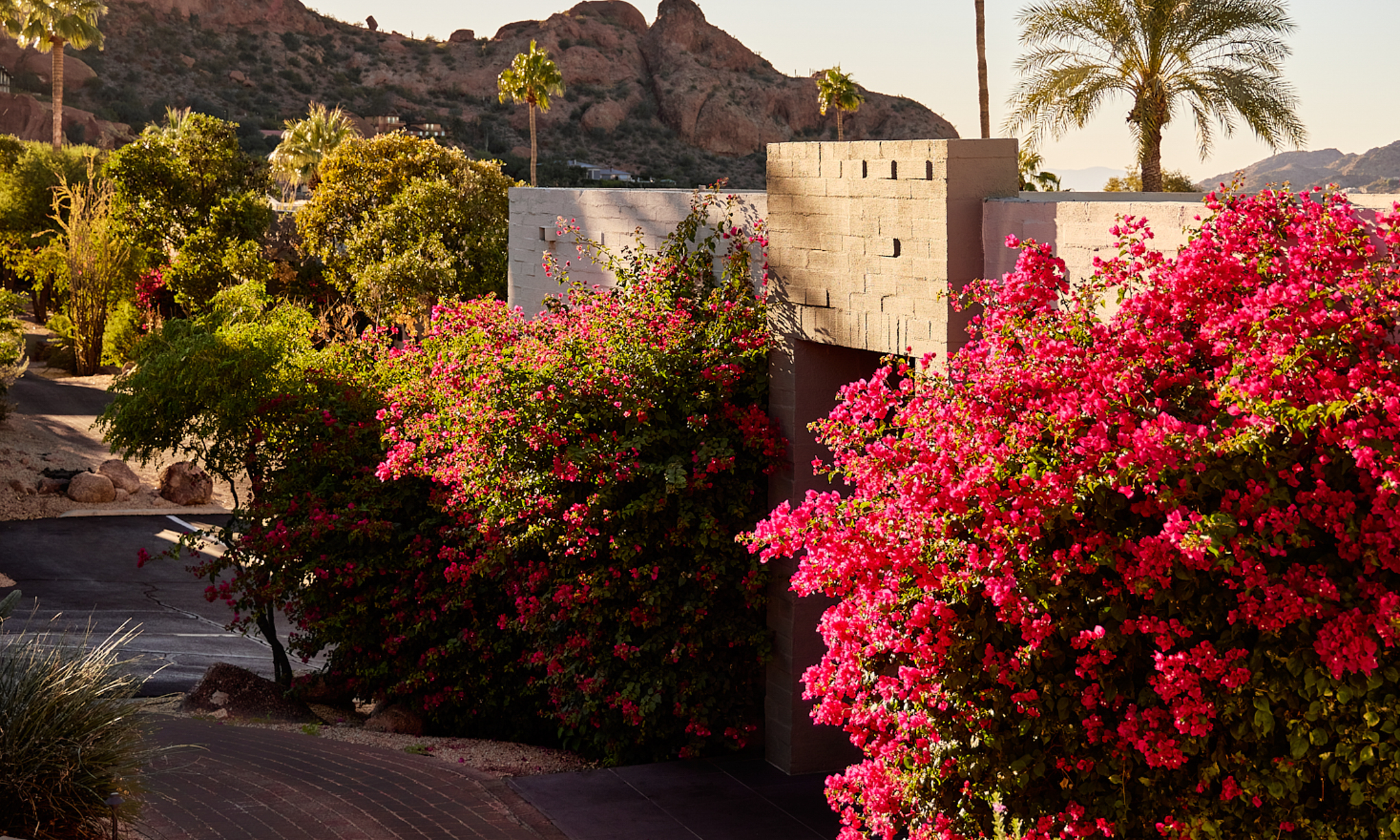 Camelback Casita exterior perched on Camelback Mountain.