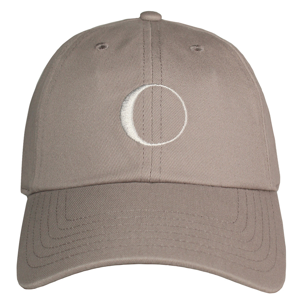 Sanctuary Hat, Light Grey, Front
