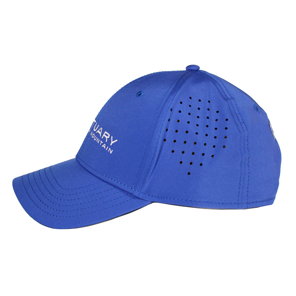 Sanctuary Performance Hat, Bright Blue, Side