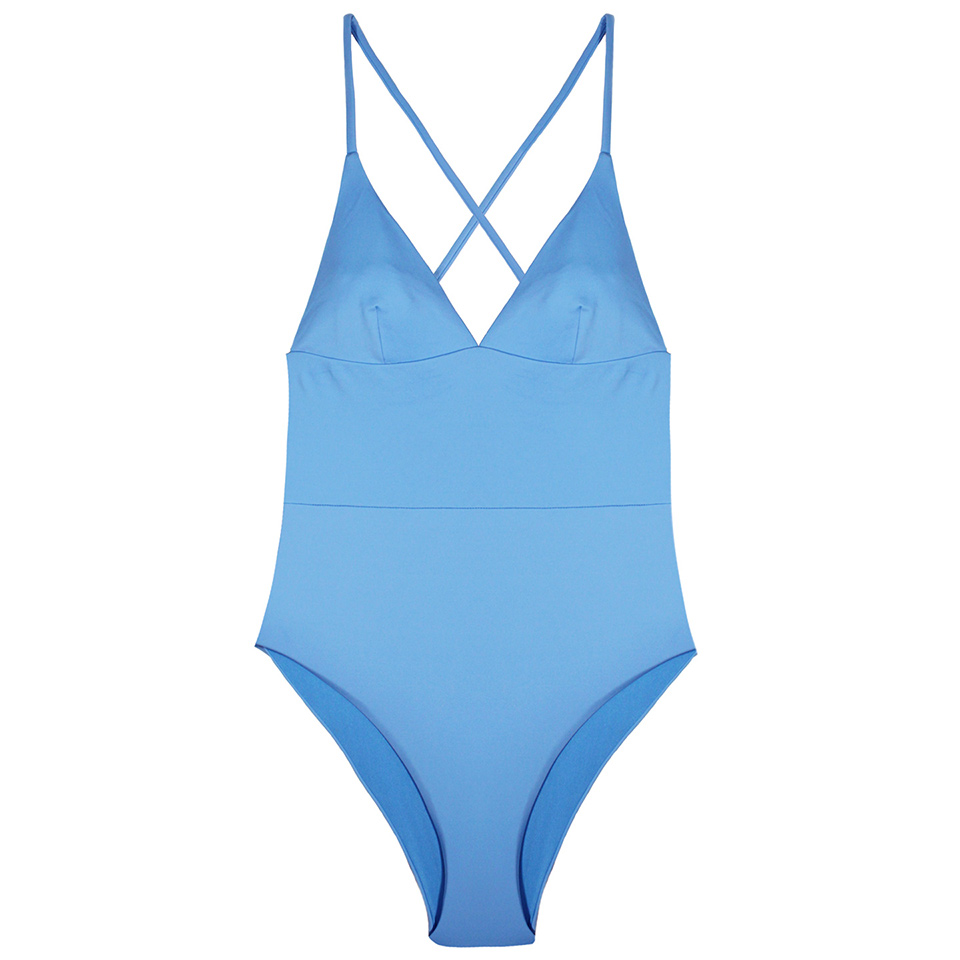 Onia Valentina One Piece in Blue, Front