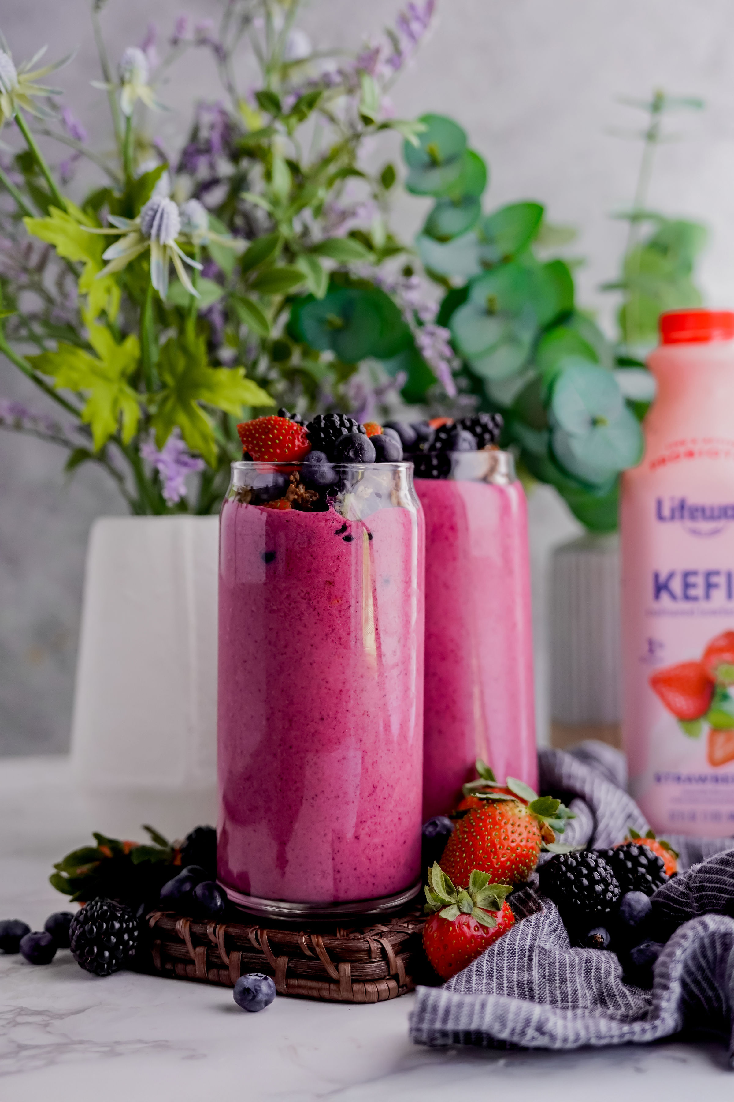 Lifeway Berry Smoothie