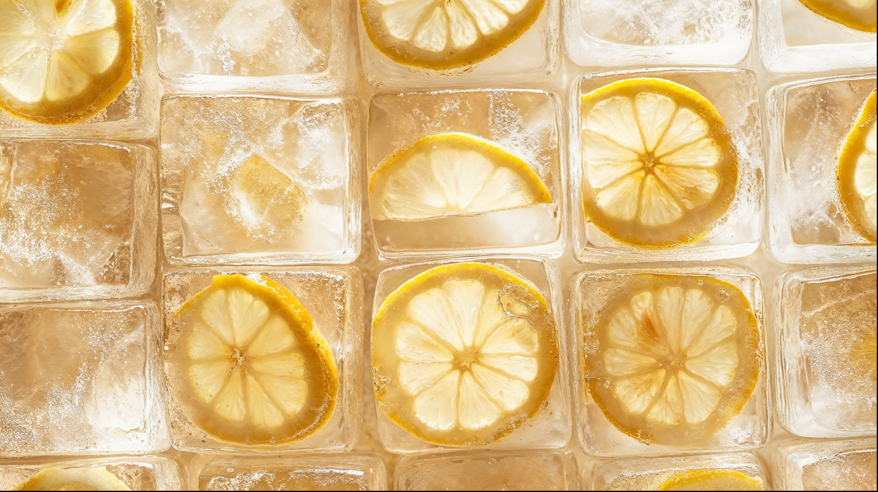 lemons in ice