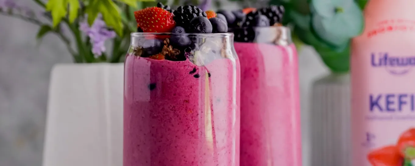 Lifeway Berry Smoothie
