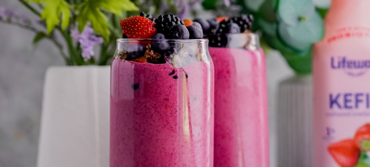 Lifeway Berry Smoothie