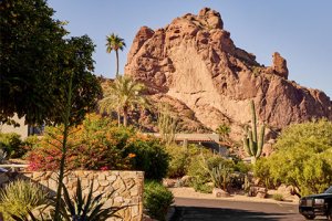 Outside Entrance at Sanctuary Camelback Mountain