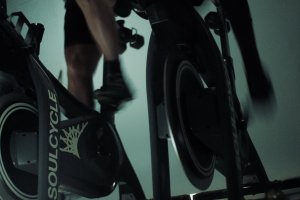 SoulCycle pedal closeup 