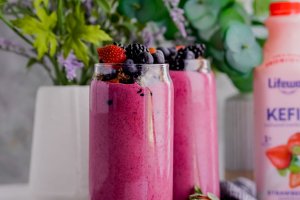Lifeway Berry Smoothie