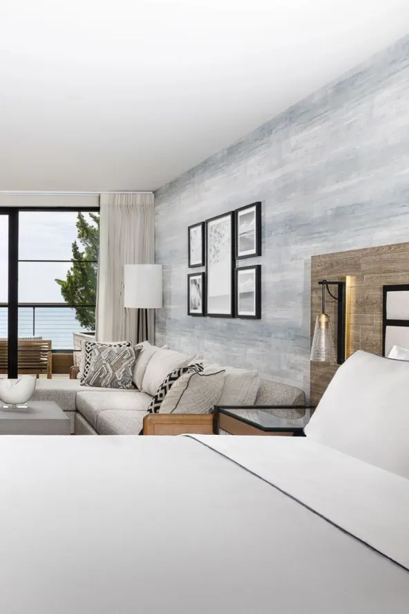 Bed and View