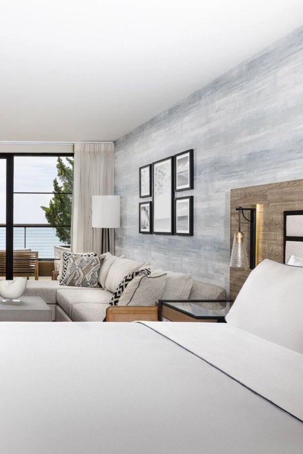 Bed and View