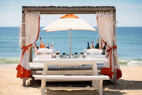 cabana on beach