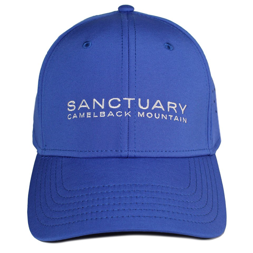 Sanctuary Performance Hat, Bright Blue, Front