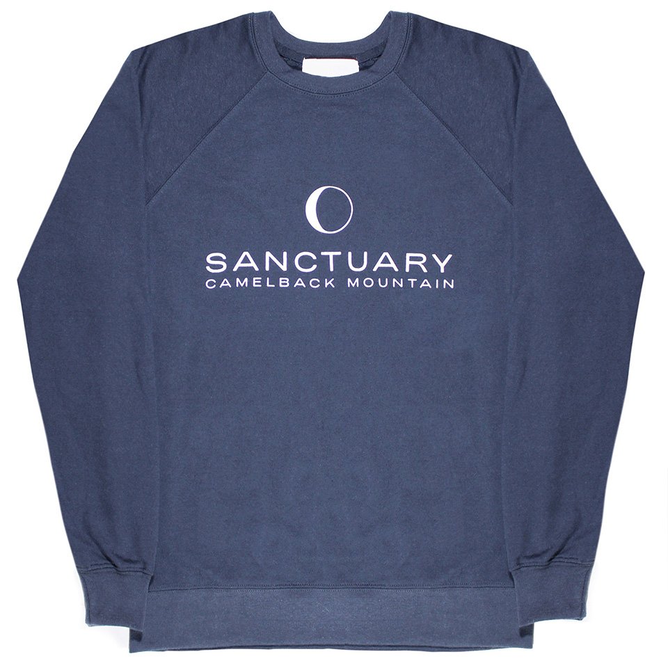 Sanctuary Crew Sweatshirt, Navy, Front