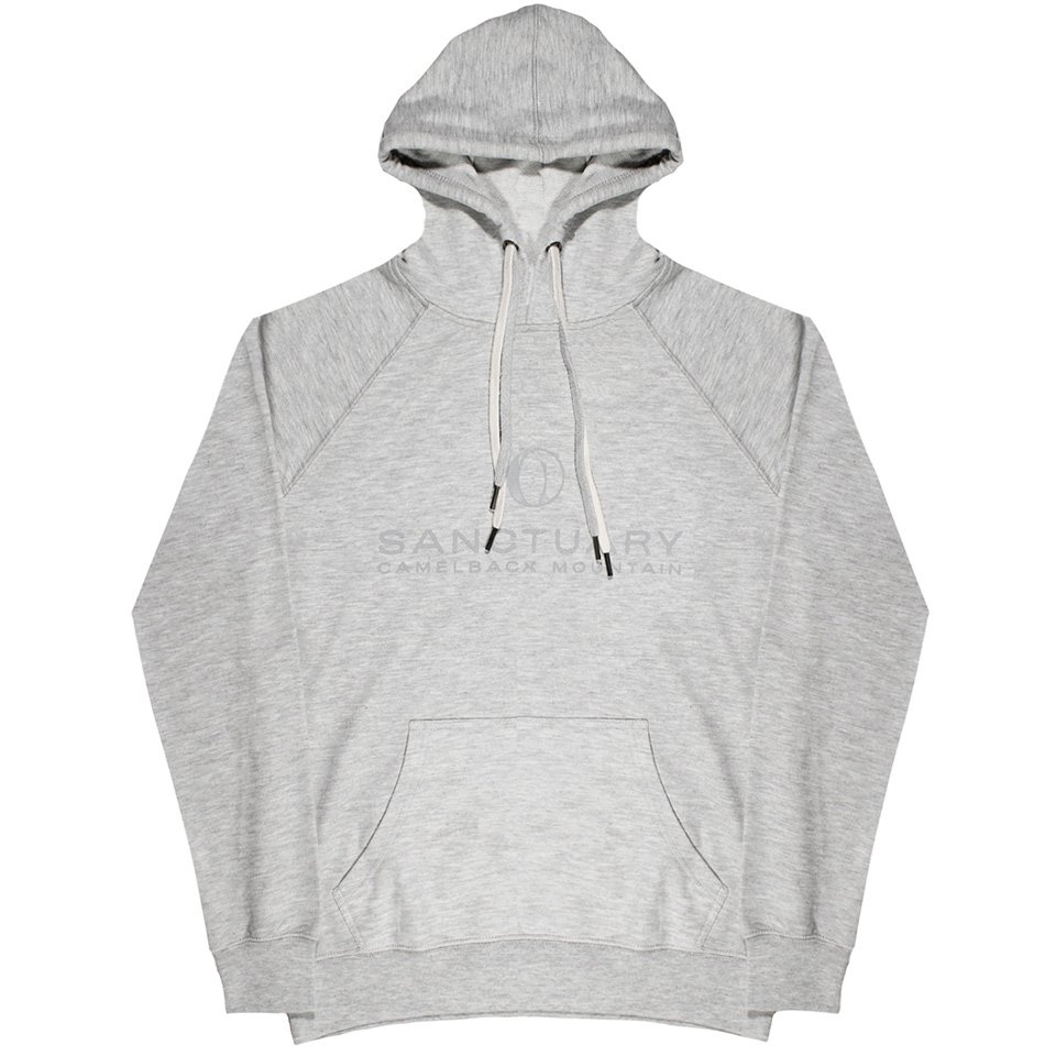 Sanctuary Hoodie, Grey, Front