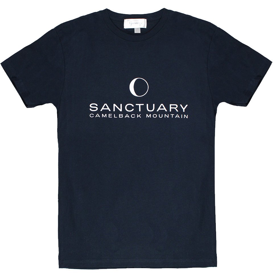 Sanctuary T Shirt, Navy, Front