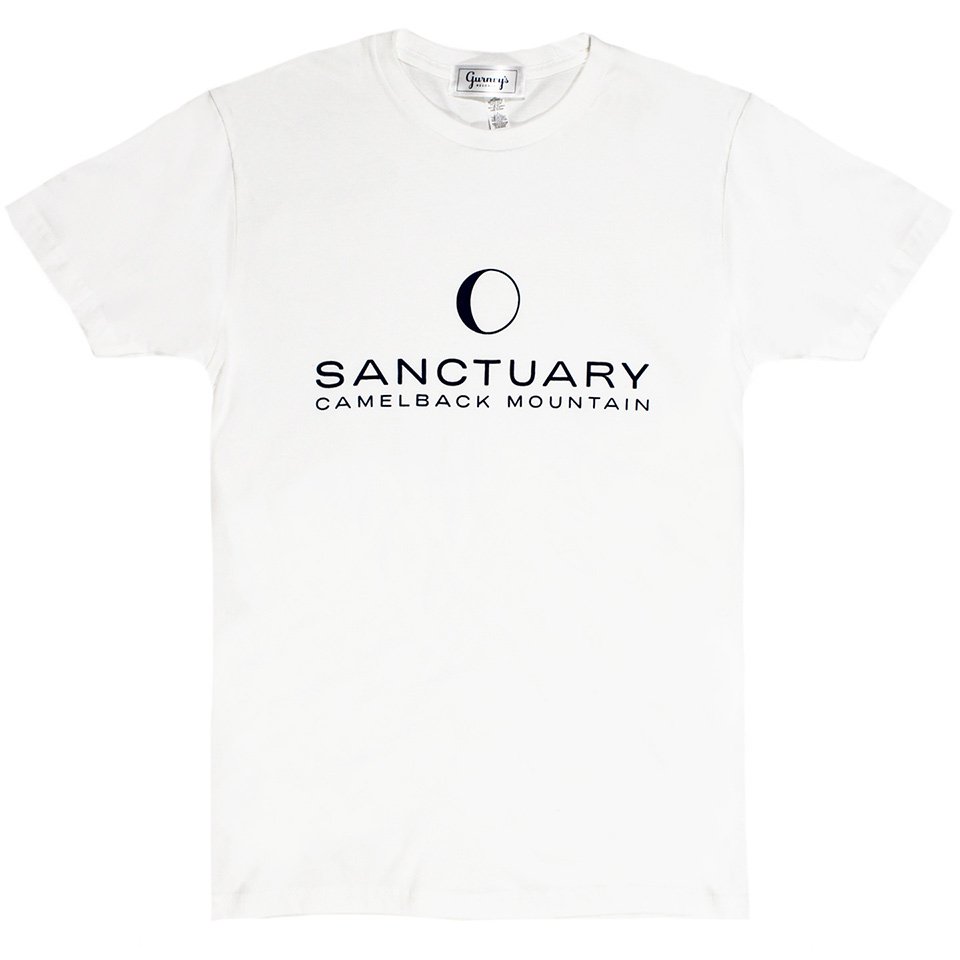 Sanctuary T Shirt, White, Front