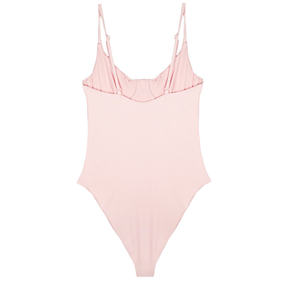 Onia Chelsea One Piece in Pink, Back