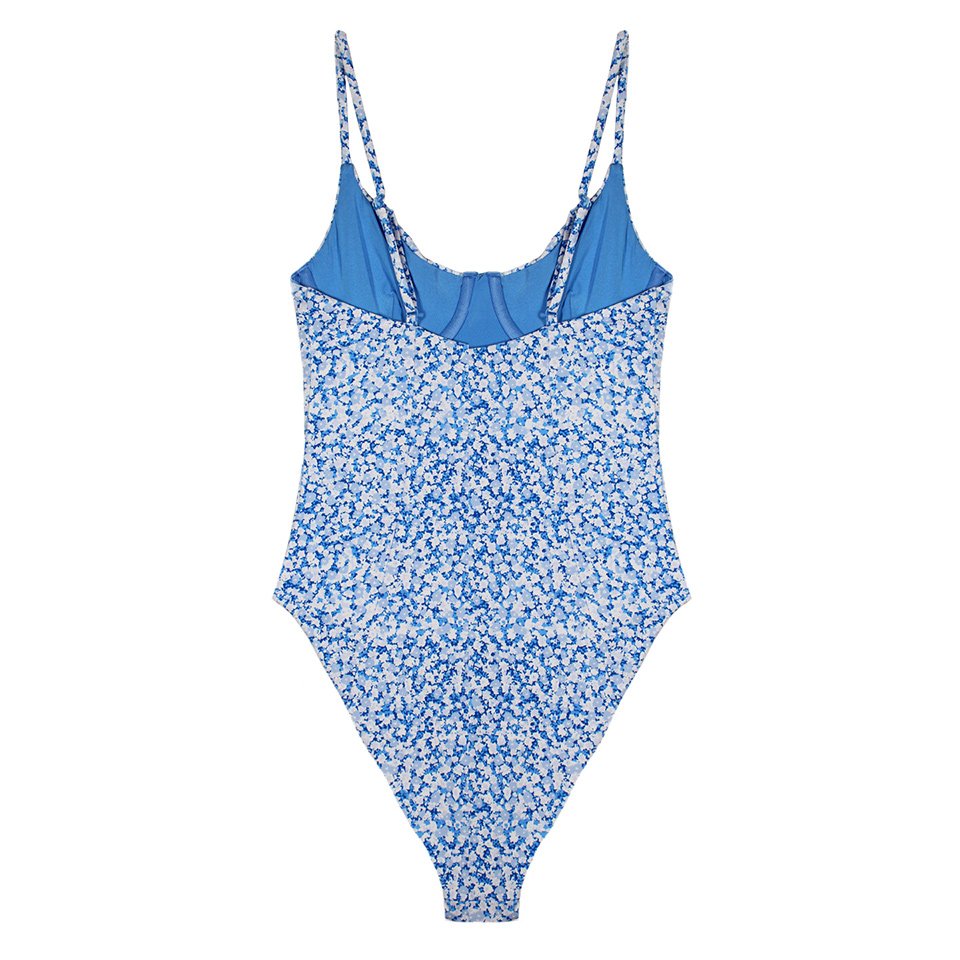 Onia Isabella One Piece Exclusive Blue Multicolor - Back
