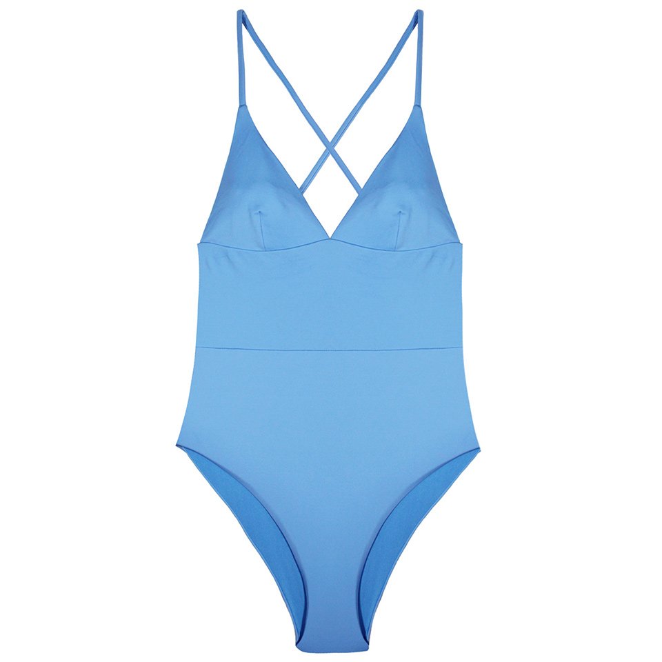 Onia Valentina One Piece in Blue, Front