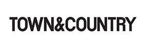 "TOWN&COUNTRY" in bold black text on a white background.