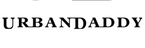 "URBANDADDY" logo in bold black text, all capital letters.