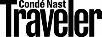 Conde Nast Traveler Logo black on white background.